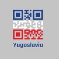 QR code set color of Yugoslavia 1918Ã¢â¬â1941